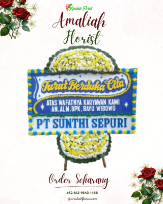 Papan Bunga Duka di Kupitan
