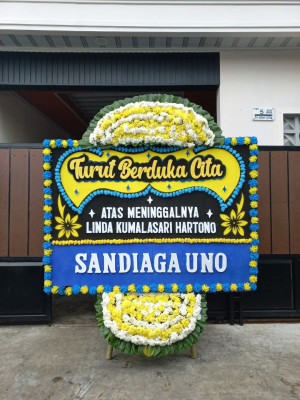 Papan Bunga Duka di Kupitan